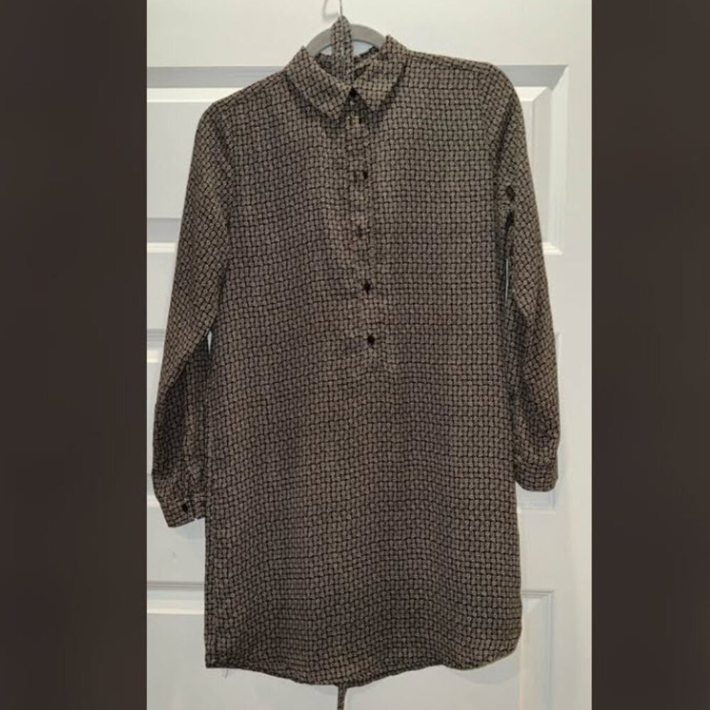 LOFT Shirt Dress w/ Sash